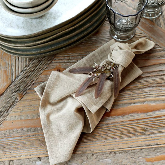 Tøyserviett Beige