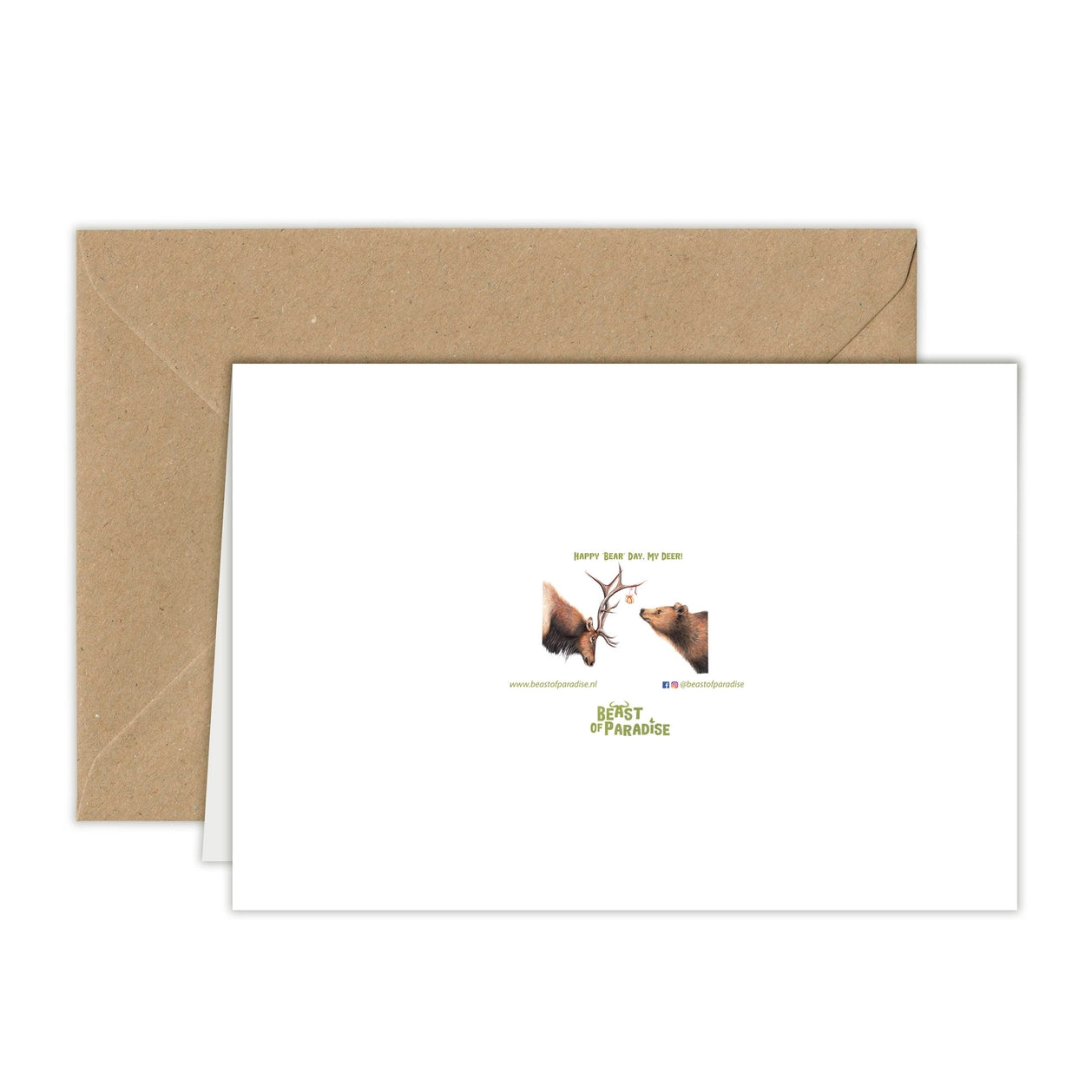 Kort bjørn og reinsdyr