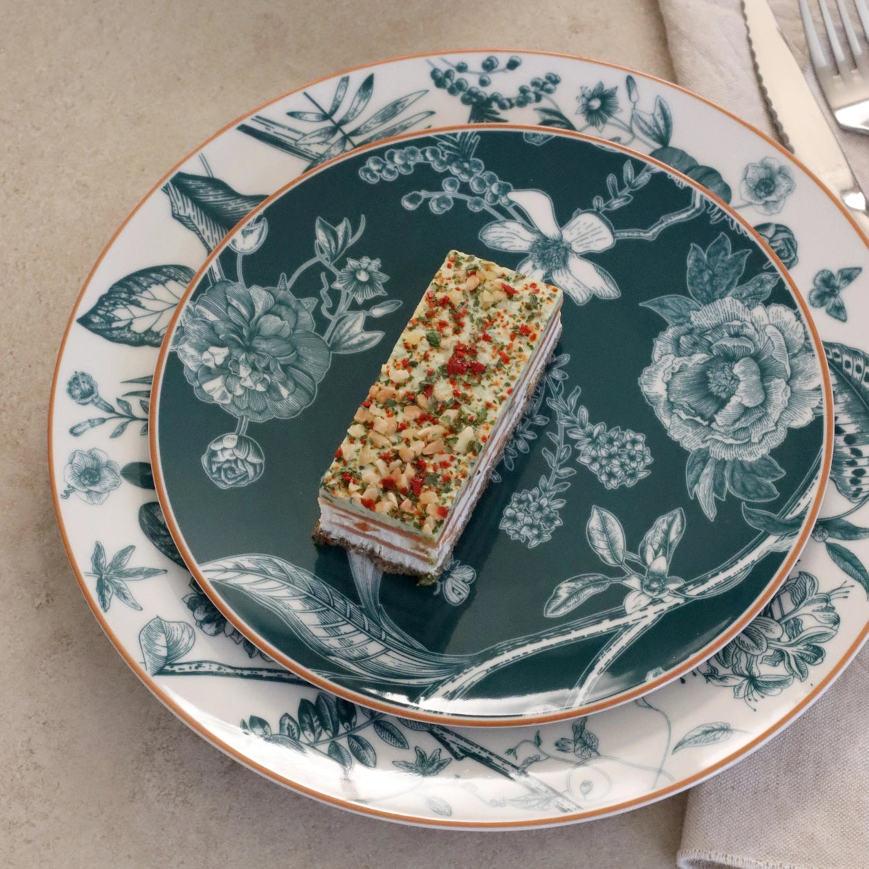 Botanisk tallerken 20 cm