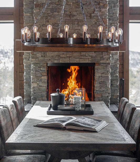 CROWN Taklampe Ø105 cm