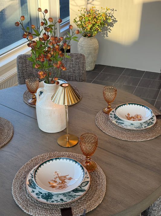 HAMPFLETT 4-paks dekkebrikker