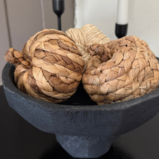 Betong potte sort Ø23