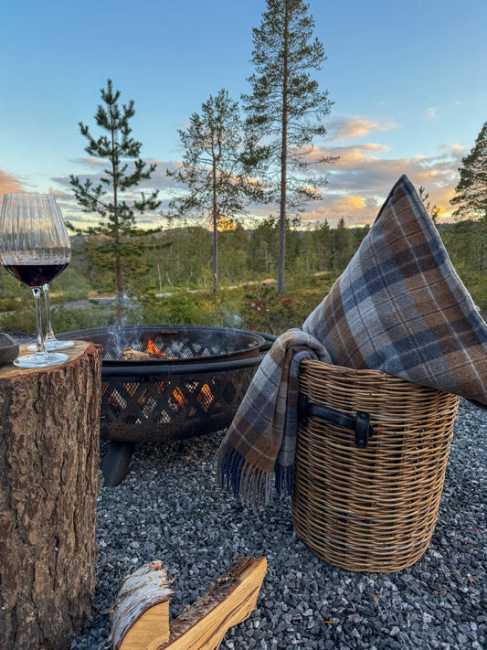 VERBIER taupe putetrekk 50x50