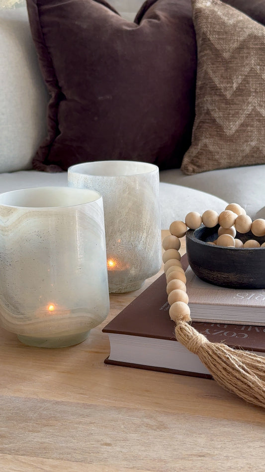 REEF lyslykt i glass (S)