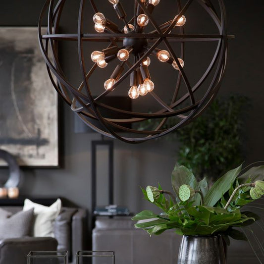 NEST Taklampe Ø80 sort