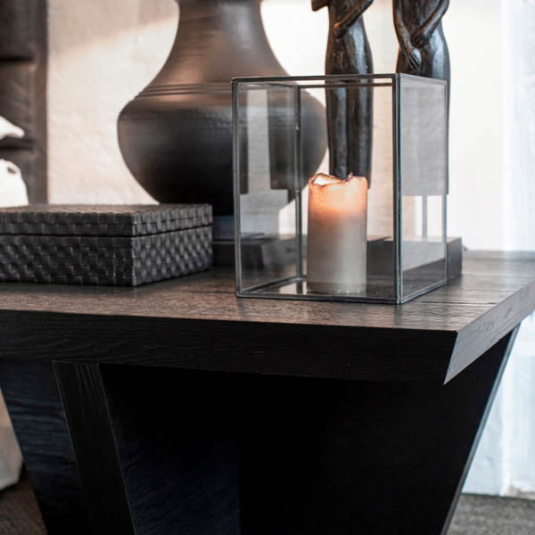 FUEGO oppbevaringsboks skinn