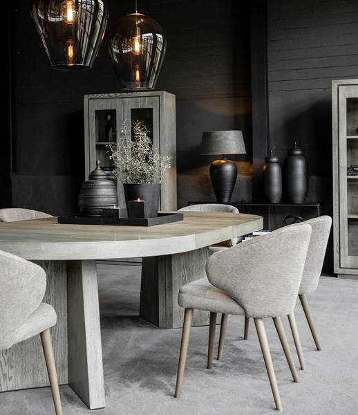 TRENT spisebord Ø130