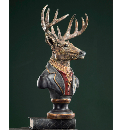 Hjort statue