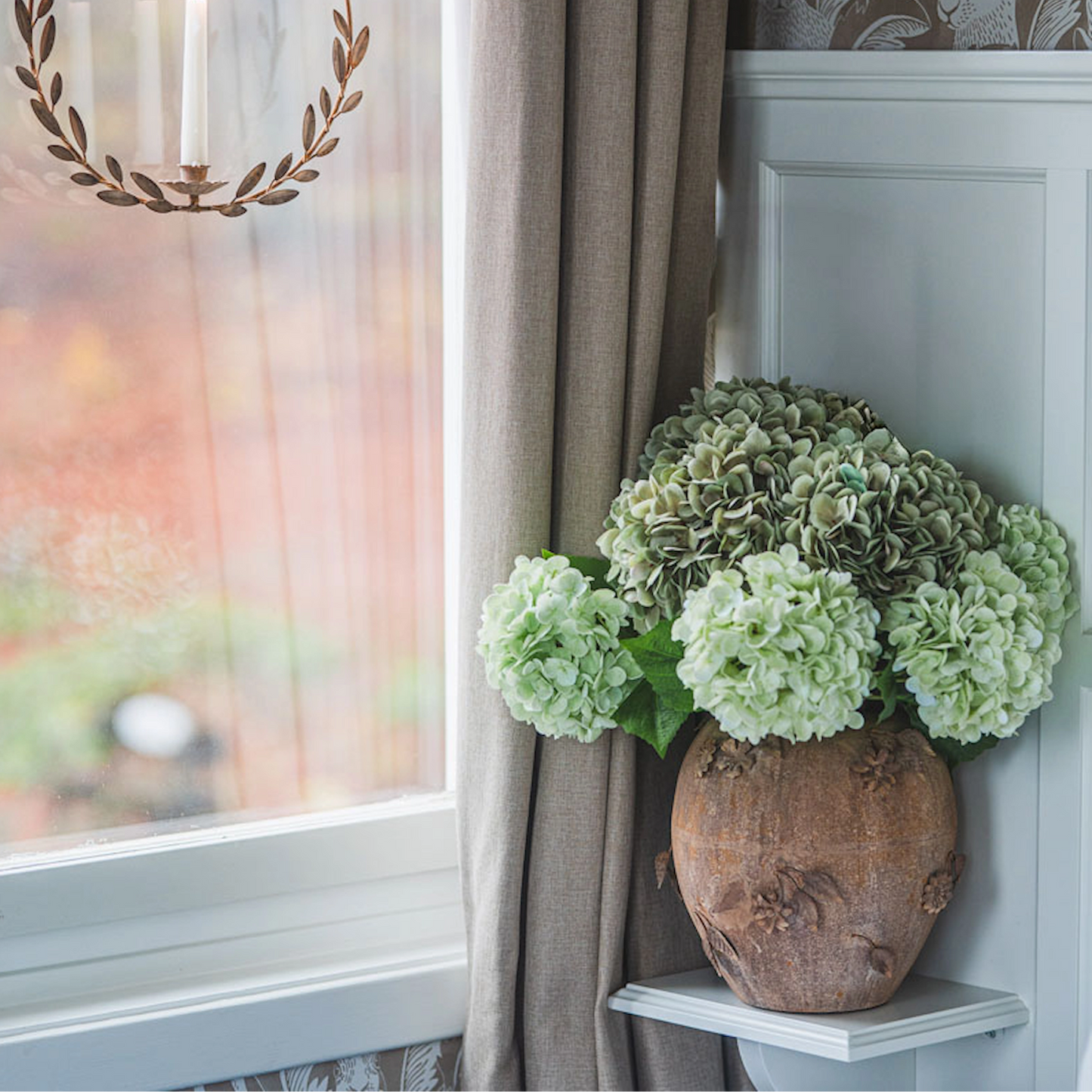 Hortensia grønn 50 cm