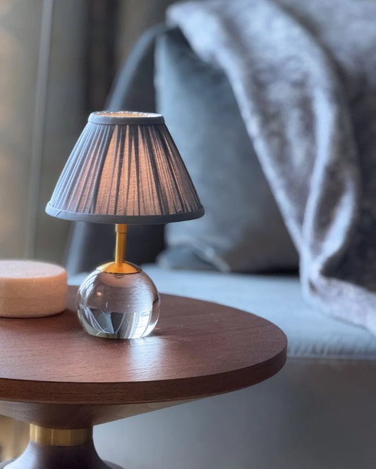 DUSTY BLUE VERONA Lampeskjerm