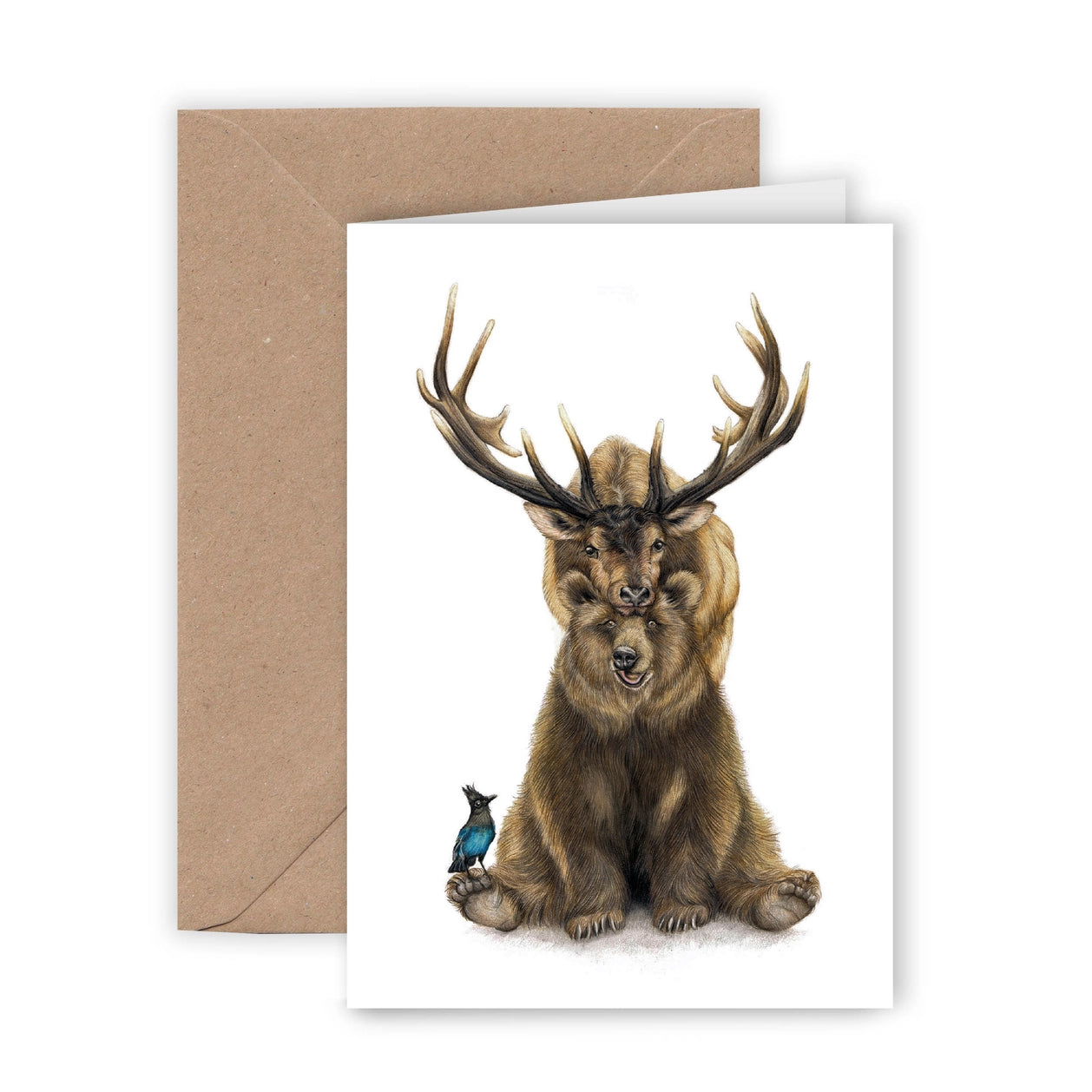 Kort bjørn og reinsdyr