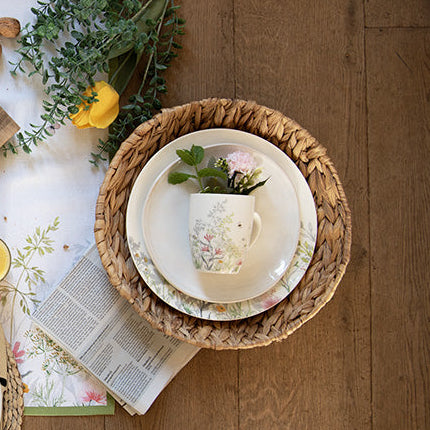 Blomster tallerken 26 cm