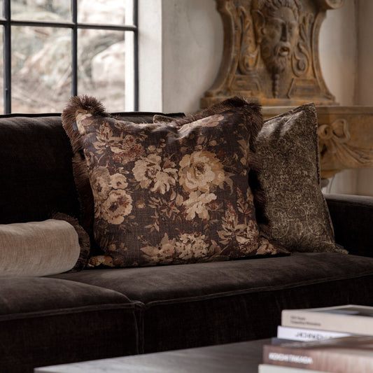 HENSLEY cognac paisley putetrekk - 50x50