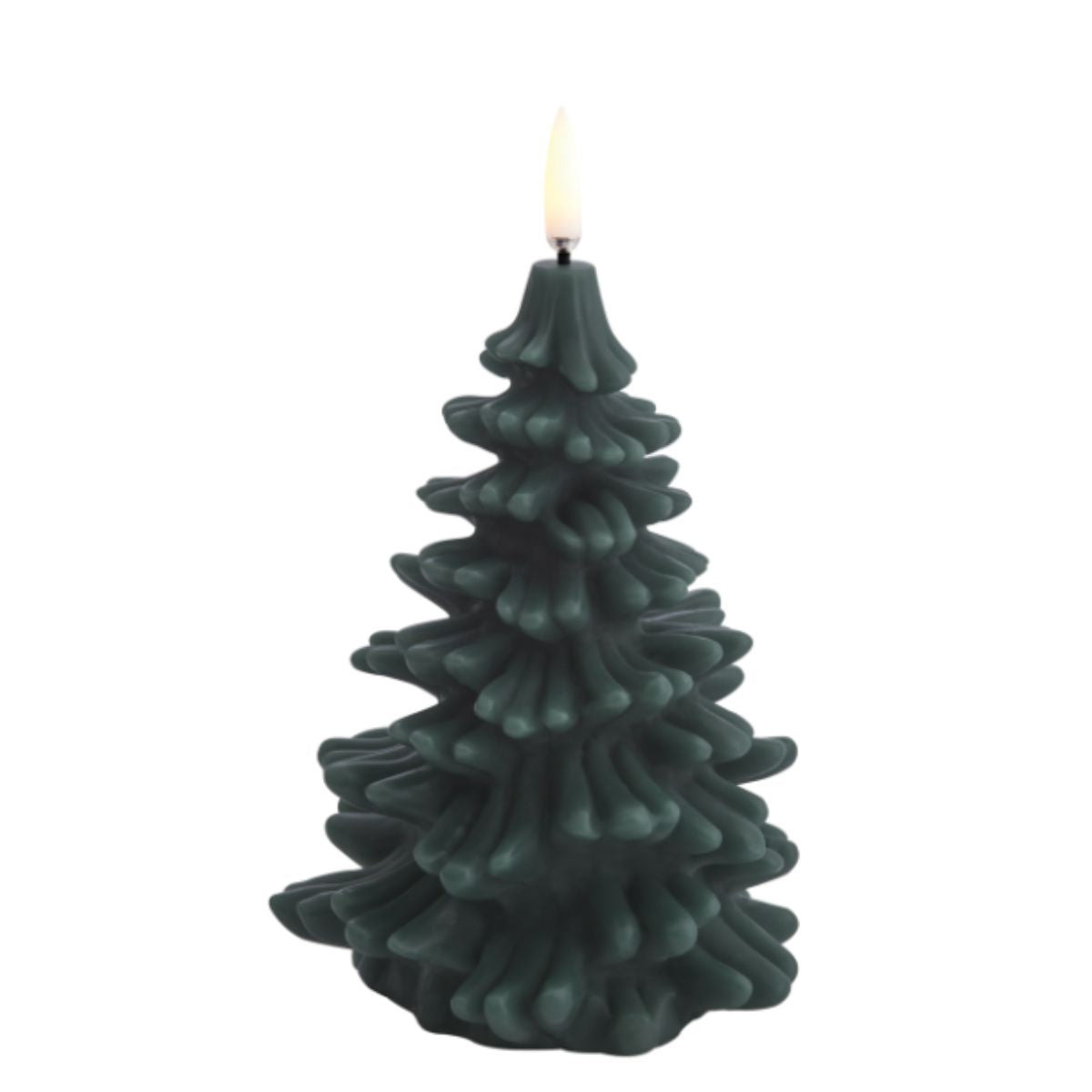 LED lys Juletre 15 cm, Furugrønn