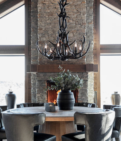 ANTLER taklampe sort