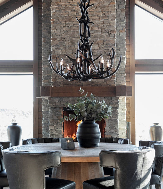 ANTLER taklampe sort