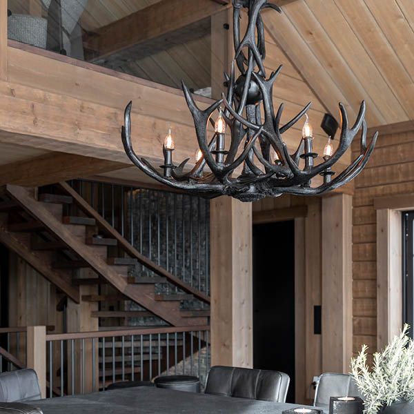ANTLER taklampe sort