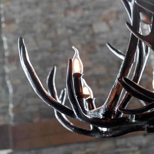 ANTLER taklampe sort
