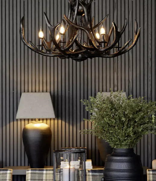 ANTLER taklampe sort