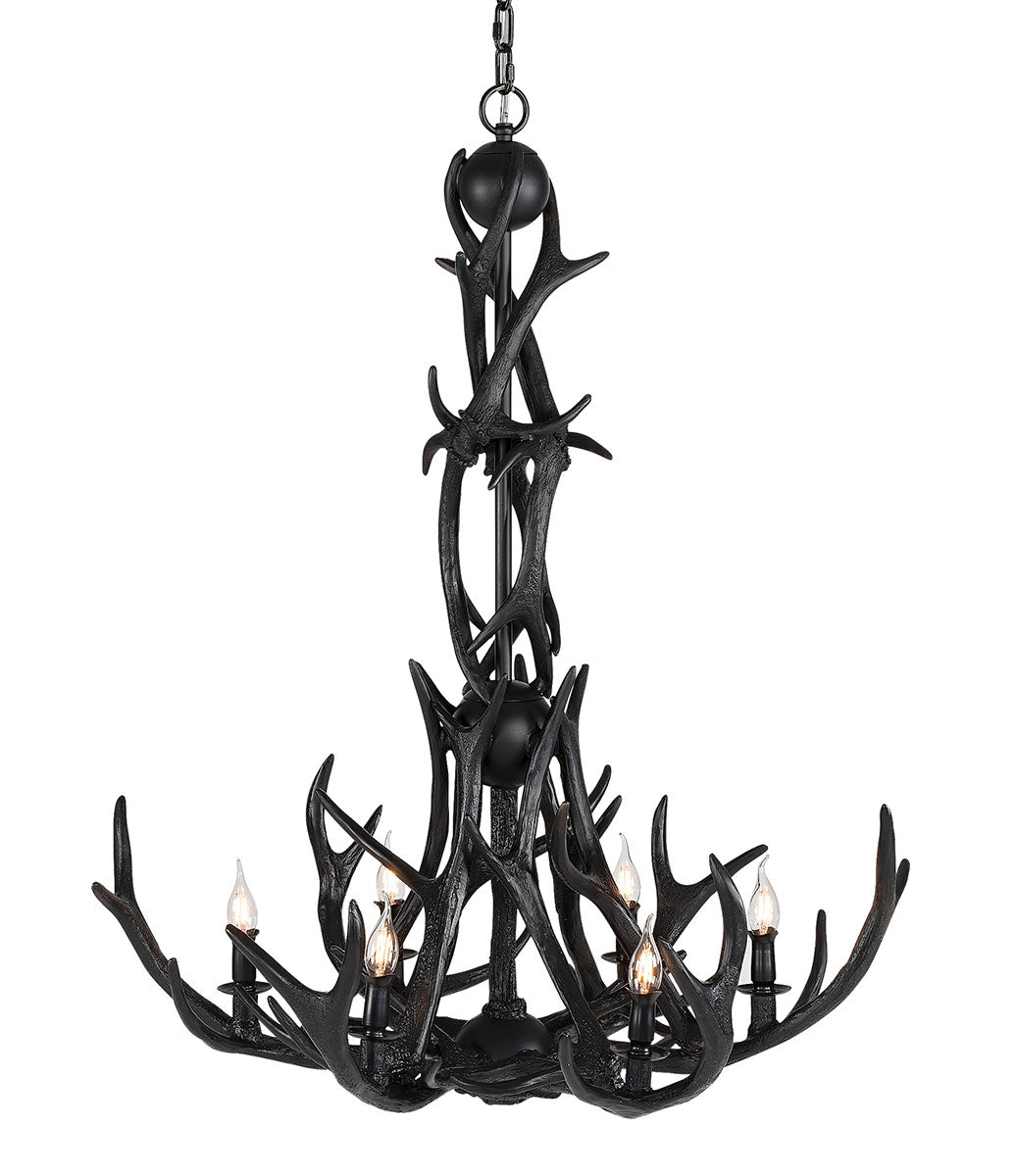 ANTLER taklampe sort