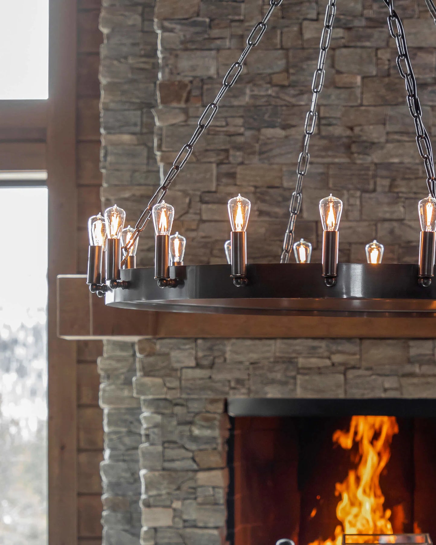 CROWN Taklampe Ø105 cm