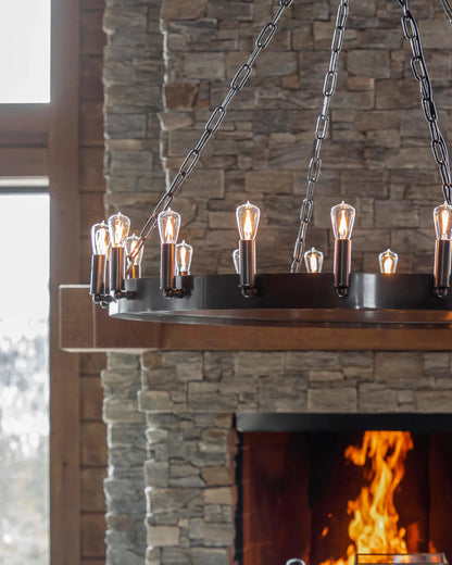 CROWN Taklampe Ø105 cm