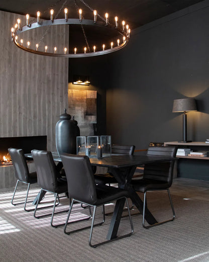 CROWN Taklampe Ø105 cm