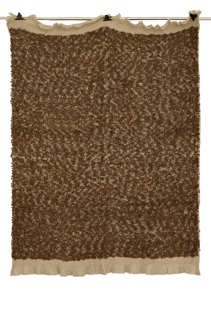Boucle mohair Pledd