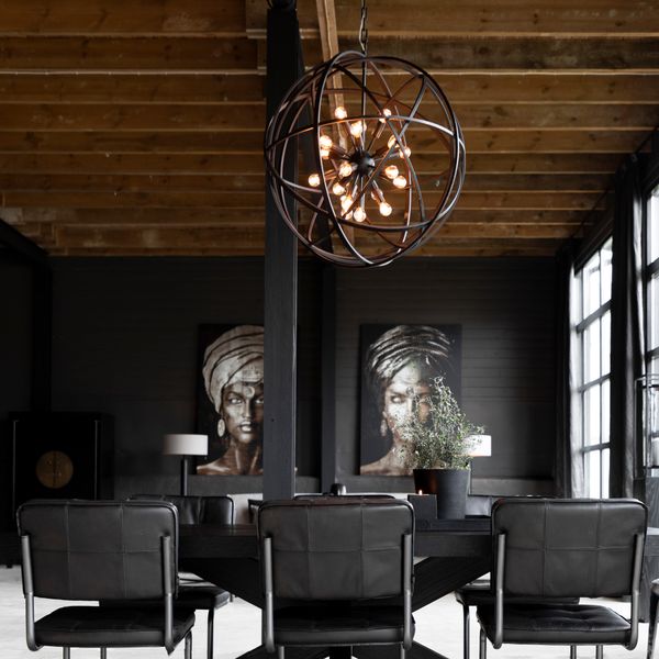 NEST Taklampe Ø80 sort