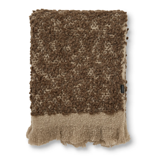 Boucle mohair Pledd