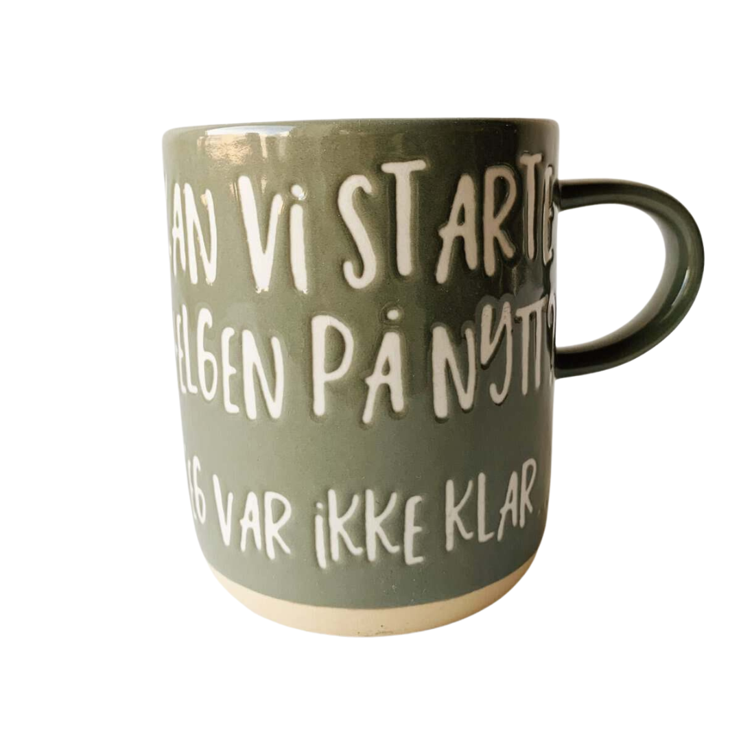 Krus "Kan vi starte helgen på nytt?"
