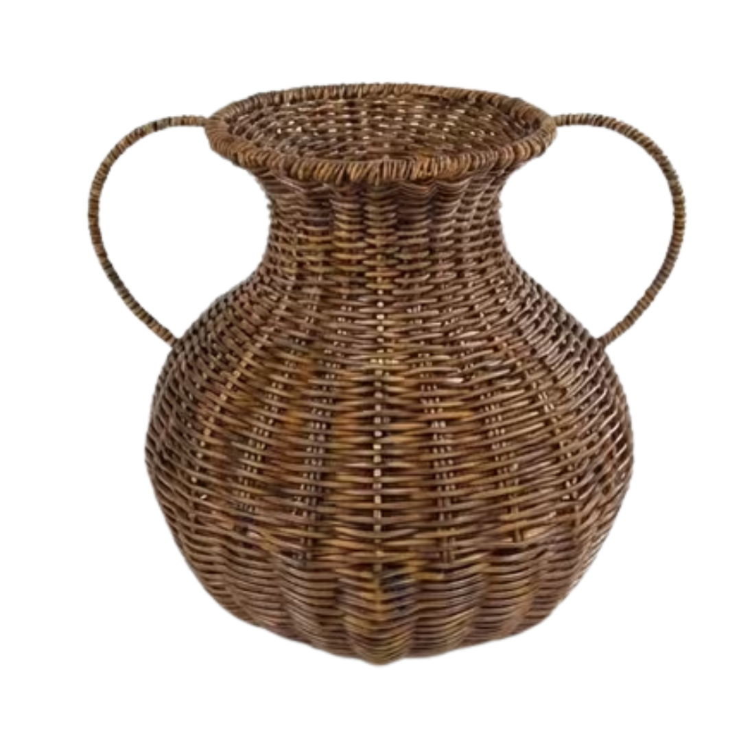 Rotting vase med håndtak