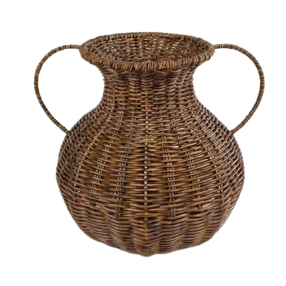 Rotting vase med håndtak