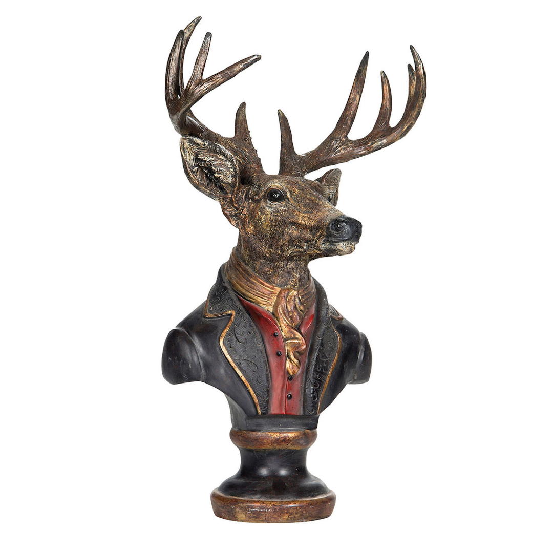 Hjort statue