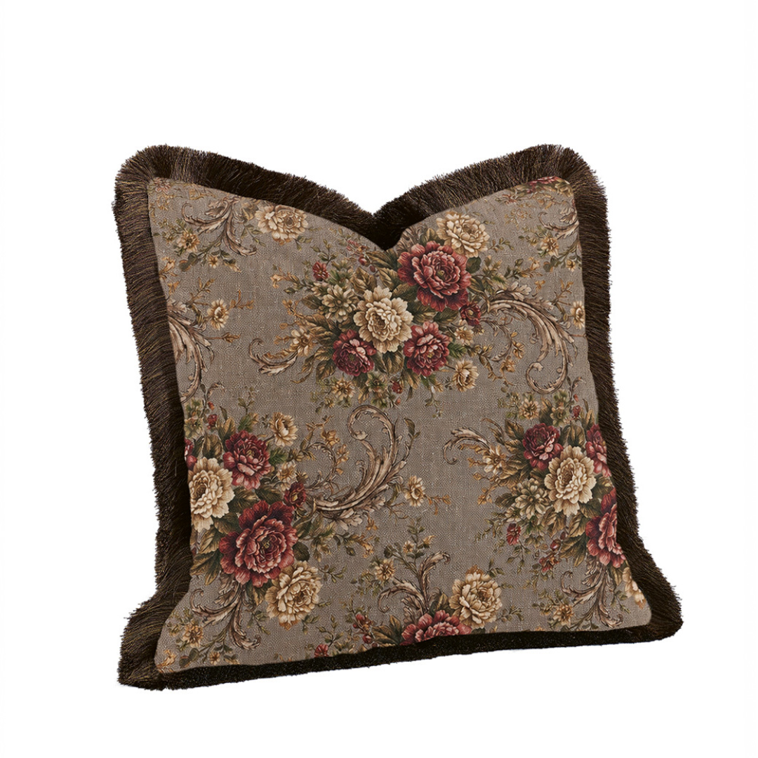 FLORIENNE putetrekk - 50x50 med fryns