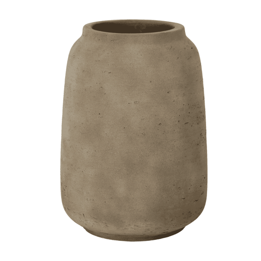 Vase cement grå