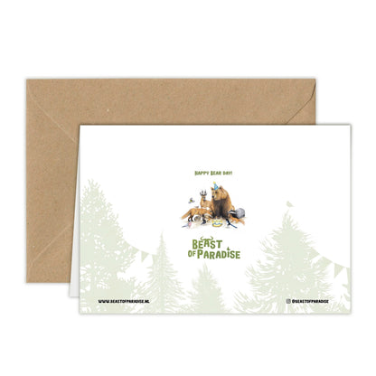 Kort bjørnens bursdagsfest