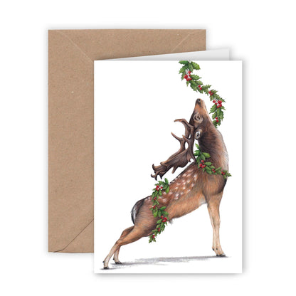 Kort reinsdyr jul
