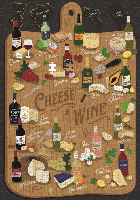 Cheese and Wine - 500 brikker puslespill