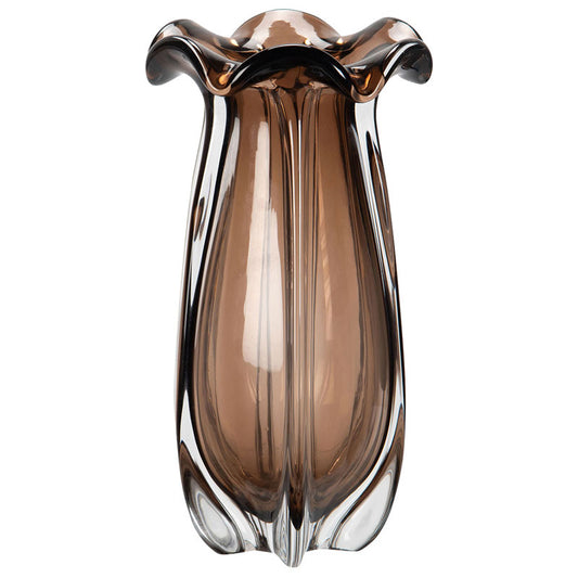 Vase Hilda brun