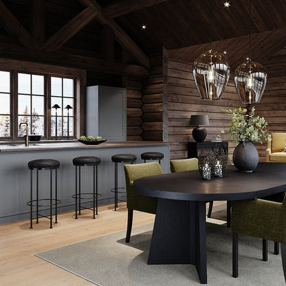 TRENT spisebord Ø130